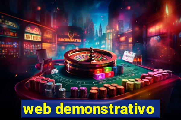 web demonstrativo